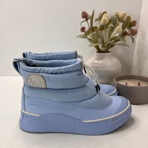 Sorel Out N About IV Puffy Waterproof Boot Artic Sea Women 6.5 Tried On